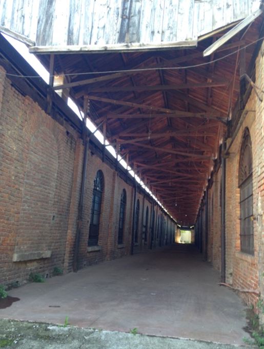 Pavia – area to be refurbished