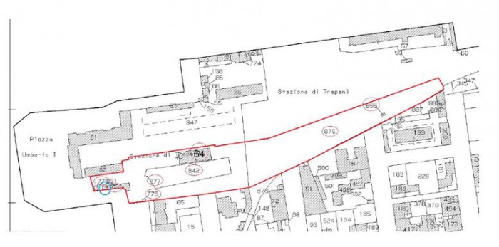 Trapani – area to be developed floorplan