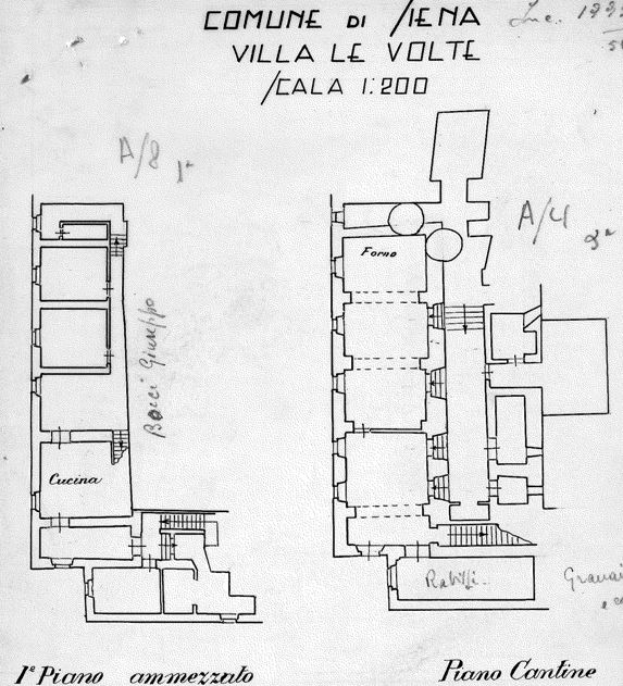 Siena – Villa Chigi Farnese floorplan