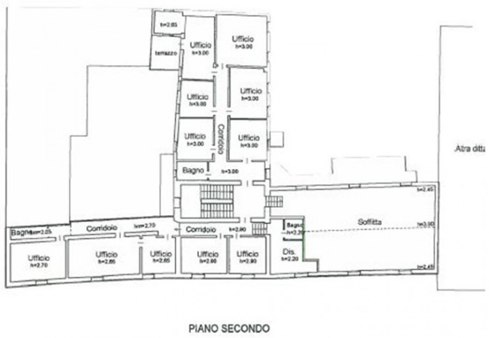 Padova – Palazzo Rinaldi Pianta principale
