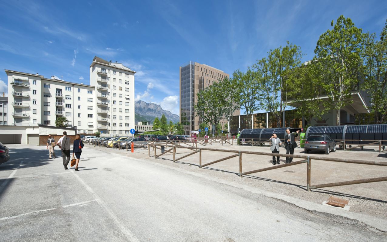 Trento New Office Tower ICE Italian Trade Agency