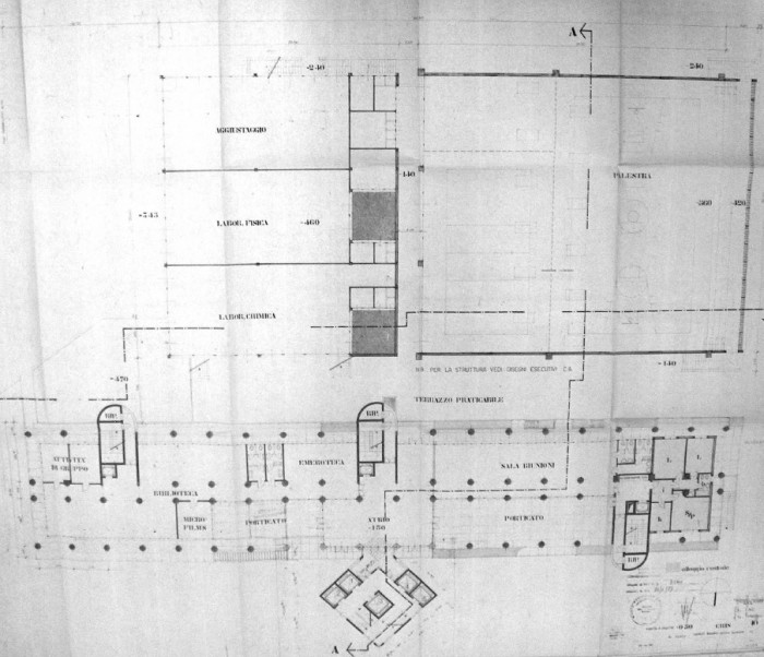 Cinisello Balsamo (MI) – Former Peano school floorplan