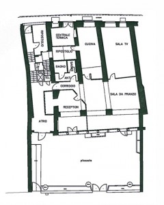 Trento – Former youth hostel Floorplan