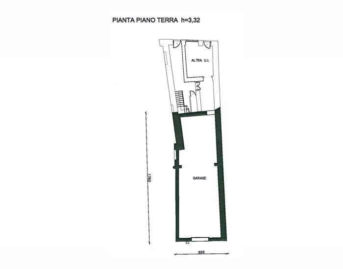 Trento – Former youth hostel floorplan