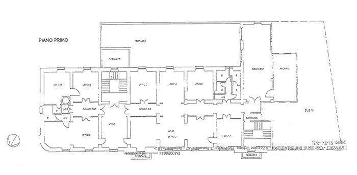 Imperia – ex filiale Banca d’Italia Pianta principale