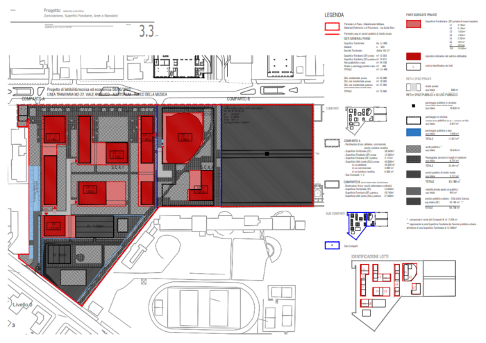 Roma (RM) – Ex Caserma Guido Reni Pianta principale