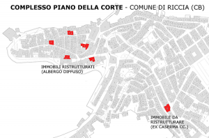 Riccia (CB) – Piano della Corte – Borgo del Benessere Pianta principale
