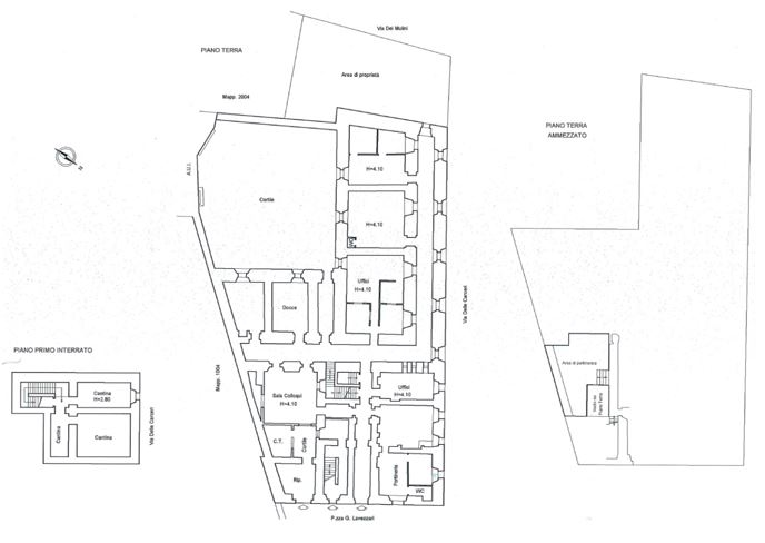 Vigevano (PV) – Former Prison floorplan
