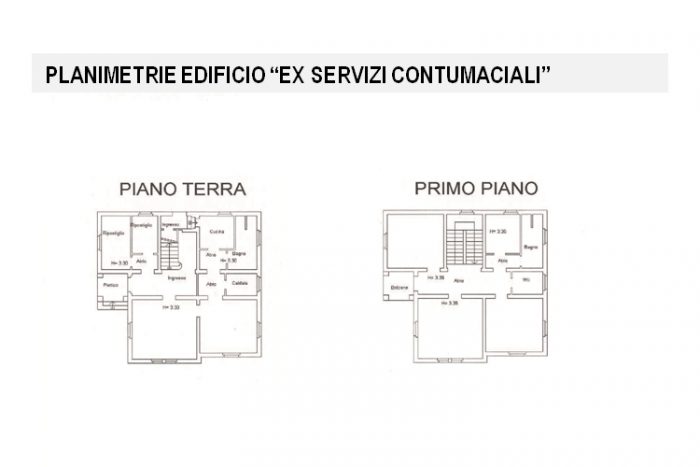 Toscolano Maderno (BS) – Former Sanatorium Hospital floorplan