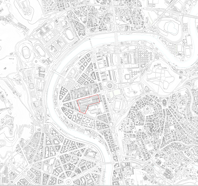 Roma (RM) – Ex Caserma Guido Reni Pianta principale