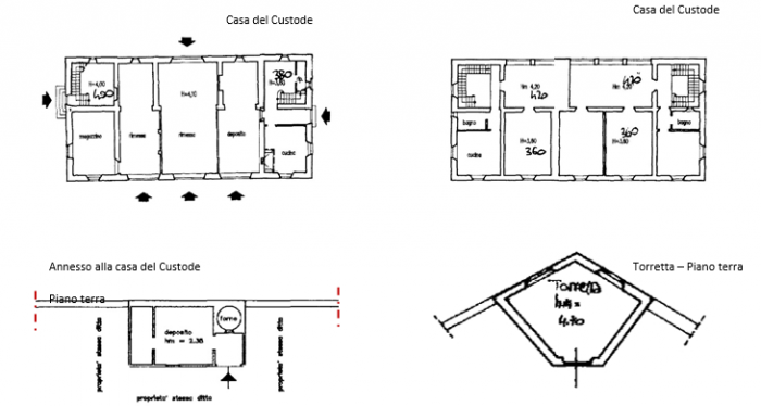 Lastra a Signa (FI) – Villa Caruso Bellosguardo floorplan