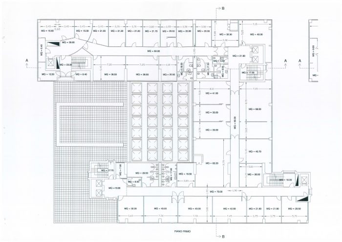 PESCARA – FORMER POST-OFFICE BUILDING floorplan