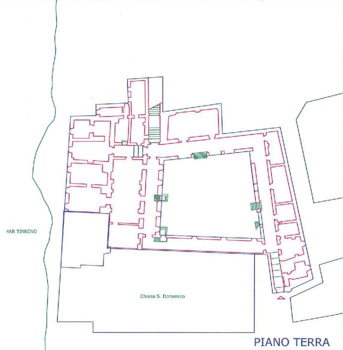 Gaeta (LT) – ex Caserma Vittorio Emanuele II Pianta principale