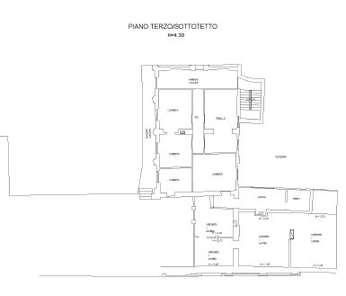 PIACENZA – COSTA FERRARI Building Former G.U.F. floorplan