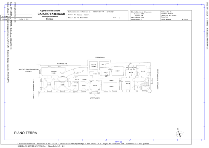 Genova – Palazzo Galliera (Investire nella Storia) floorplan