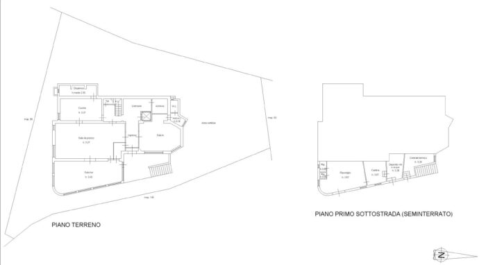 Salsomaggiore Terme (Pr) – Building for Hotel use floorplan