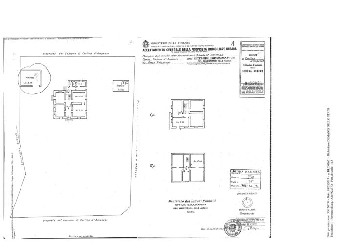 Cortina d’Ampezzo (BL) – Former Forestry House at Passo Falzarego floorplan