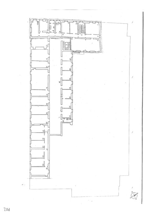 Alessandria – Former Military Engineering Pavillon floorplan