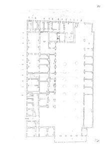 Alessandria – Former Military Engineering Pavillon Floorplan