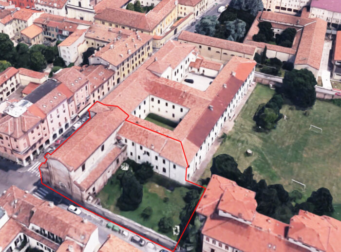 Mantova – Alloggio indipendente con annessa Chiesetta e giardino