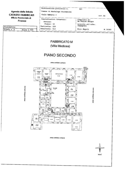 Montelupo Fiorentino (FI) – Medicean villa dell’Ambrogiana floorplan