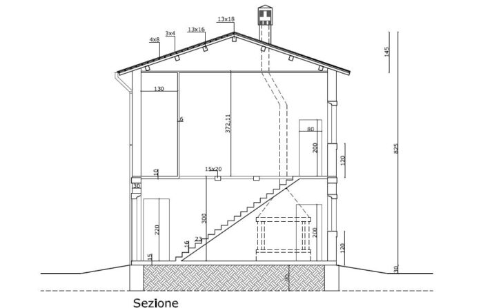 Montescaglioso (MT) – Former Signalman’s House floorplan