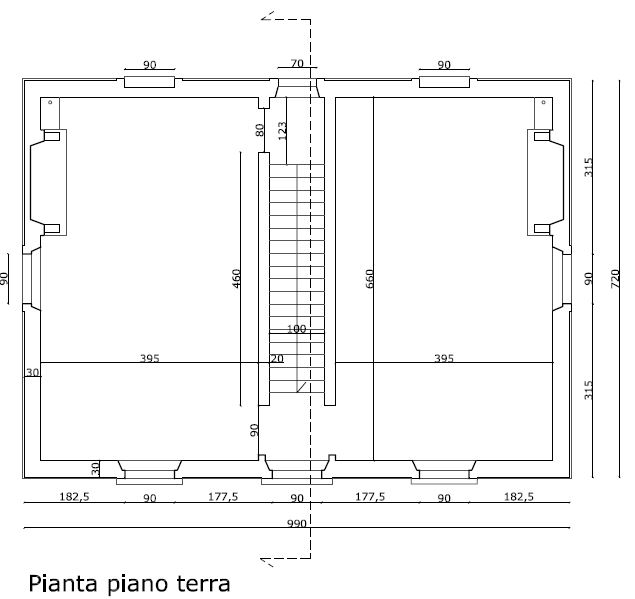 Matera – Former Roadman’s house floorplan