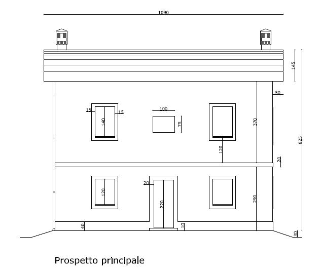 Montescaglioso (MT) – Former Signalman’s House floorplan