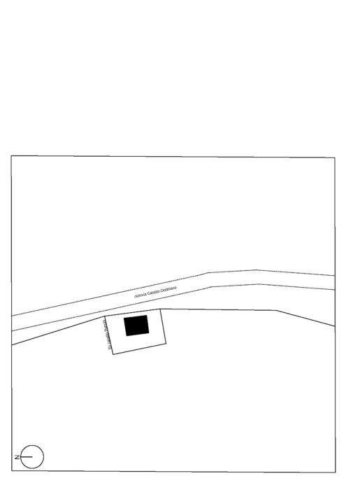 Pieve di Cadore (BL) – Casello Ronchi Pianta principale