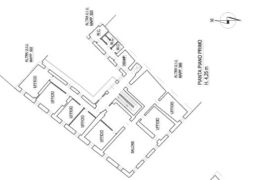 Piacenza – Post Office Building floorplan