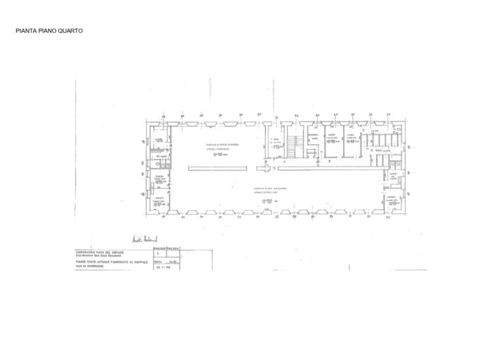 Bellano (LC) – Former boarding school Giglio floorplan