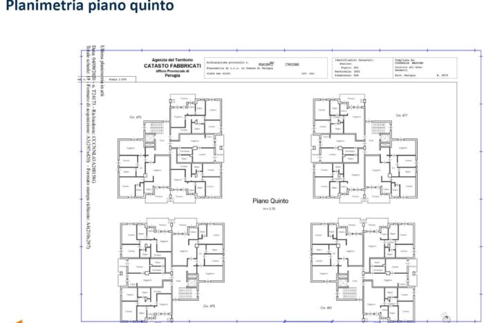 Perugia (PG) – Hotel VIA ANTIMO LIBERATI 6 floorplan