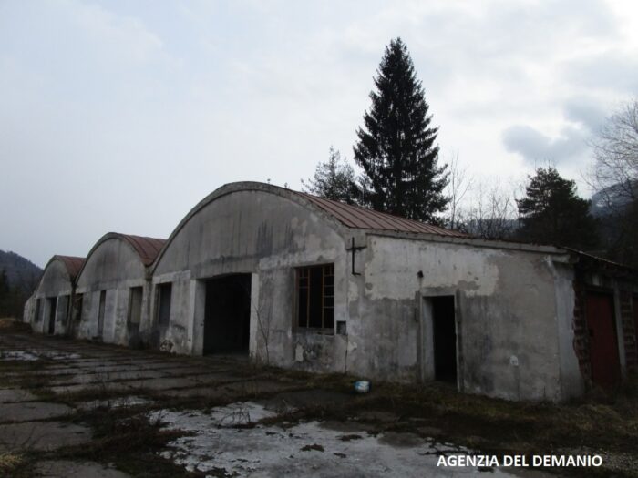Udine – Former warehouse of the Military Engineering of Camporosso railway station