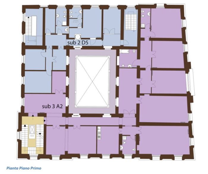 Enna (EN) – Piazza Garibaldi, 4 Pianta principale