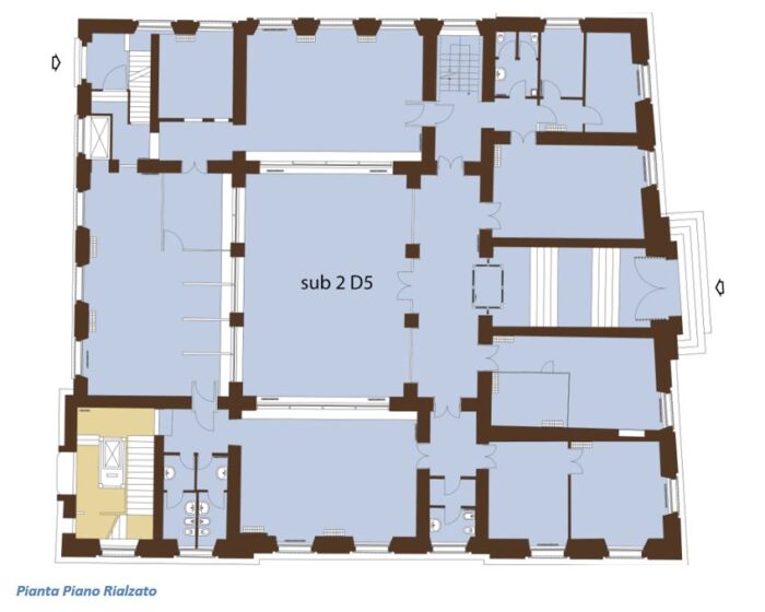 Enna (EN) – Piazza Garibaldi, 4 Pianta principale