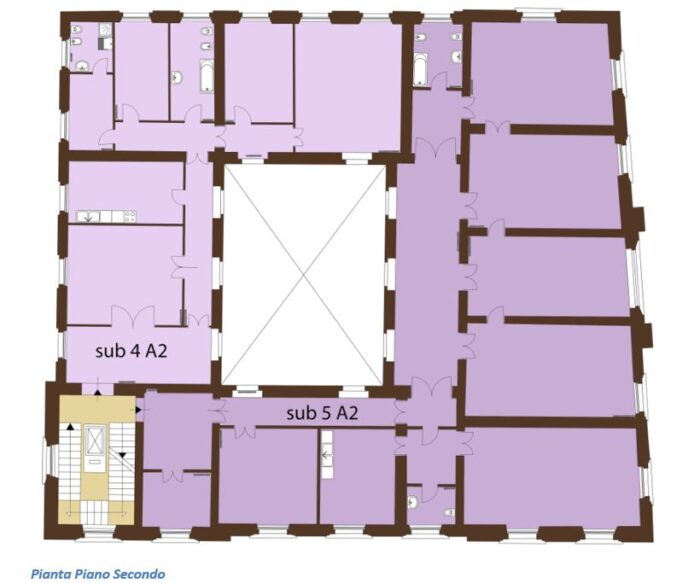 Enna (EN) – Piazza Garibaldi, 4 Pianta principale