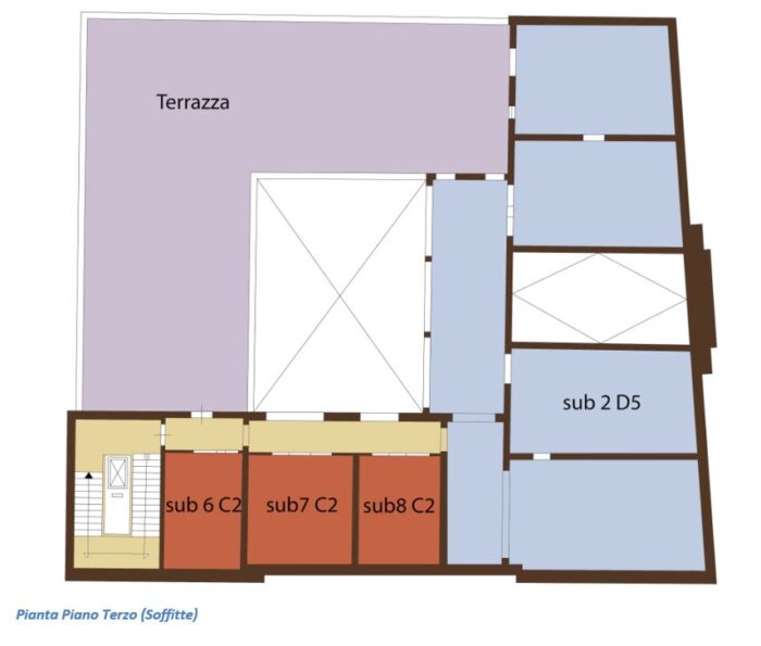 Enna (EN) – Piazza Garibaldi, 4 Pianta principale