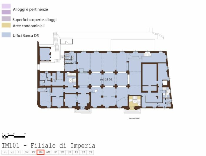 IMPERIA- Free-standing Building in Via Felice Cascione, 39 floorplan