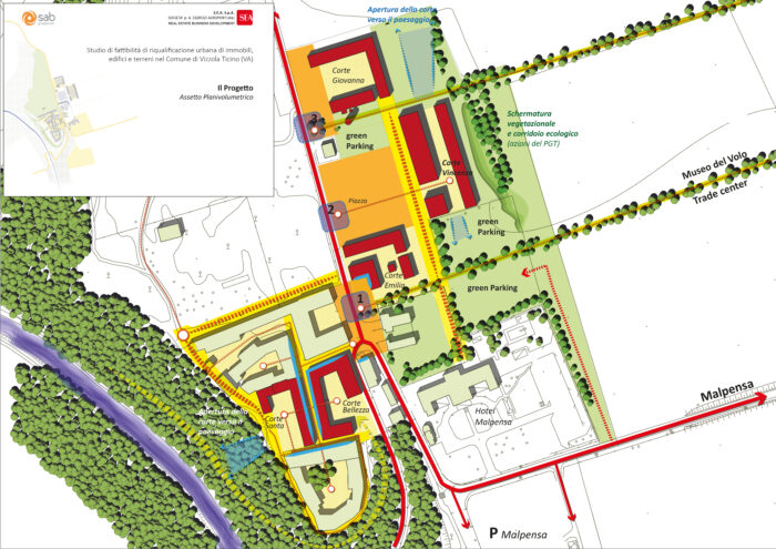 Vizzola Ticino (VA) – Urban Regeneration Project floorplan