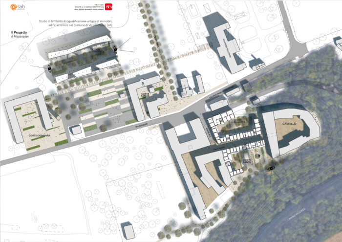 Vizzola Ticino (VA) – Progetto di rigenerazione urbana Pianta principale