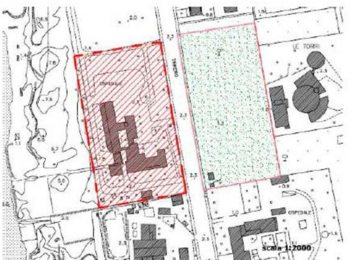 Pisa – Former “Il Calambrone” Hospital Centre floorplan