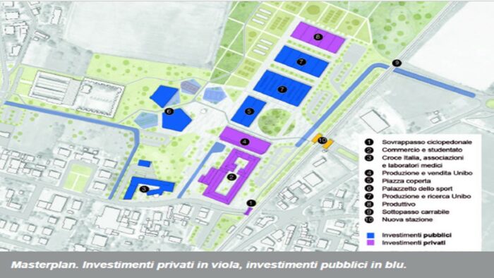 Galliera (BO) – Area Rigenerazione Ex Siapa Pianta principale