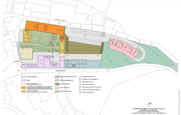 Ello (LC) – “Filatoio della Torre” Urban Redevelopment Project floorplan