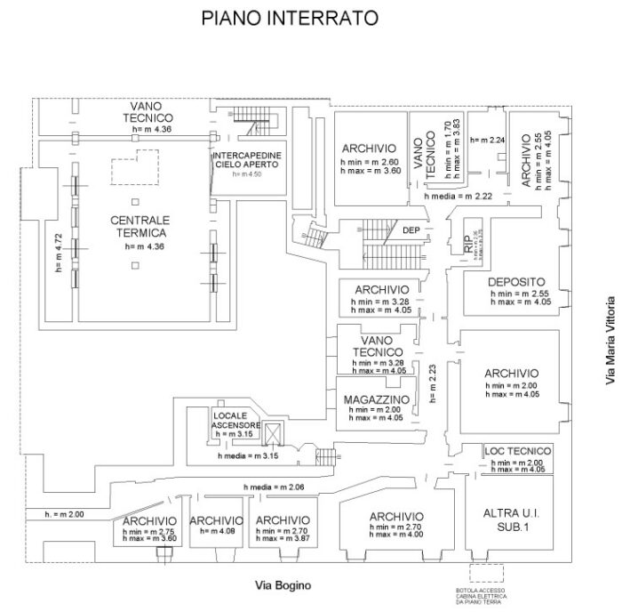 Turin (TO) – Palazzo Ferrero della Marmora floorplan