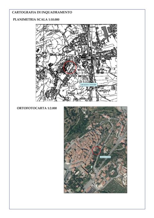 Sinalunga (SI) – Former Italian Military Police Barracks floorplan