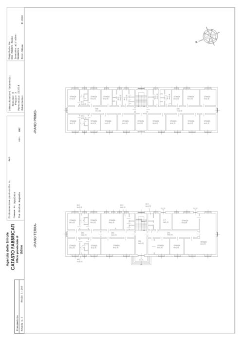 Aquileia (UD) – Former Brandolin Barracks floorplan