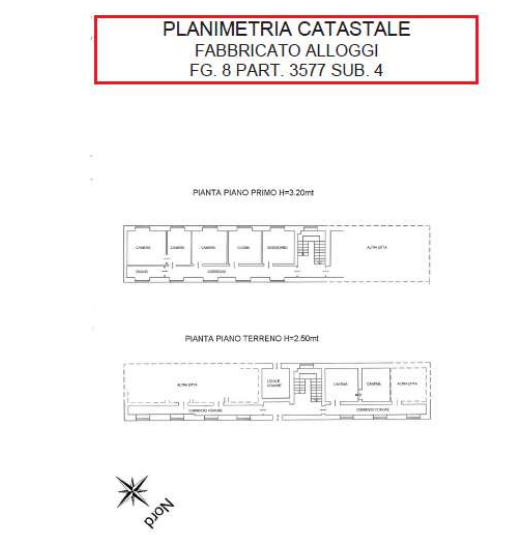 Collegno (TO) – Complesso in Via Torino Pianta principale
