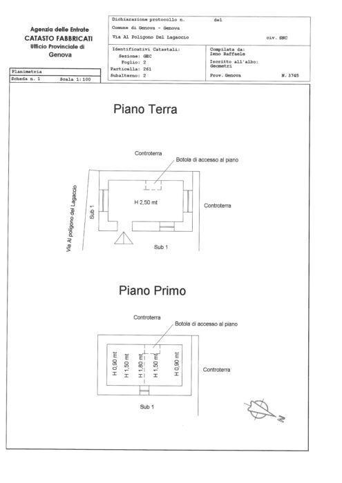 Genoa (GE) – Former Guncotton Warehouse floorplan