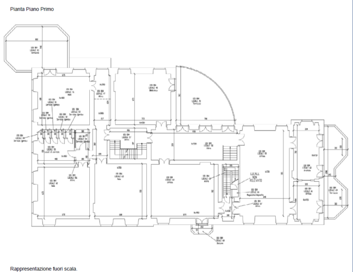 Genova (GE) – Villa Rossi floorplan