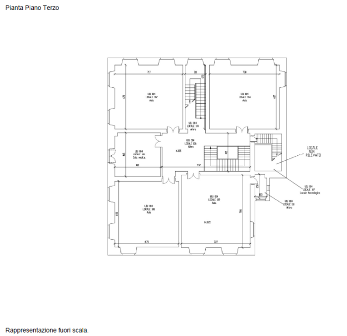 Genova (GE) – Villa Rossi floorplan